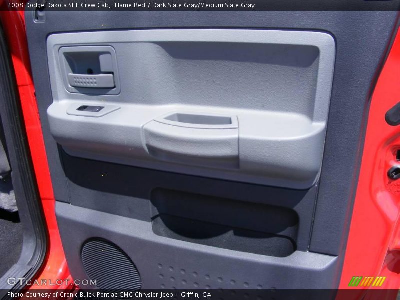 Flame Red / Dark Slate Gray/Medium Slate Gray 2008 Dodge Dakota SLT Crew Cab