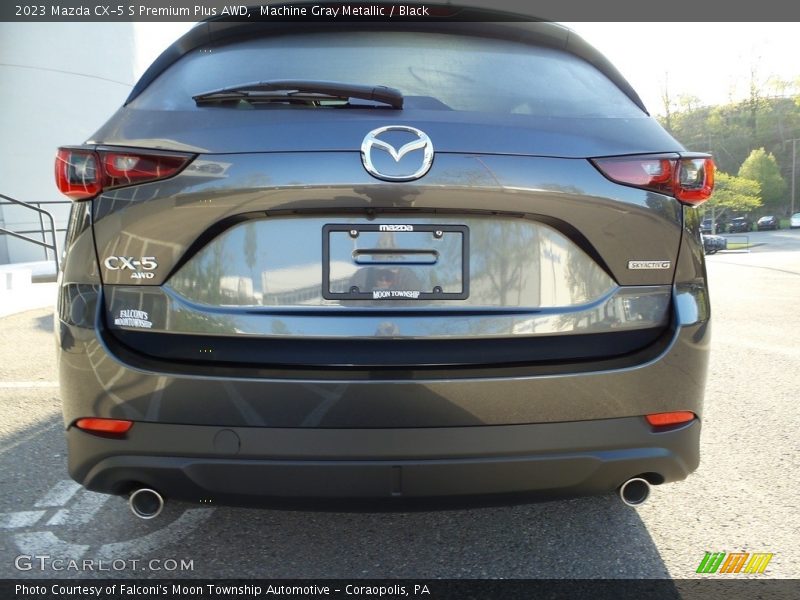 Machine Gray Metallic / Black 2023 Mazda CX-5 S Premium Plus AWD