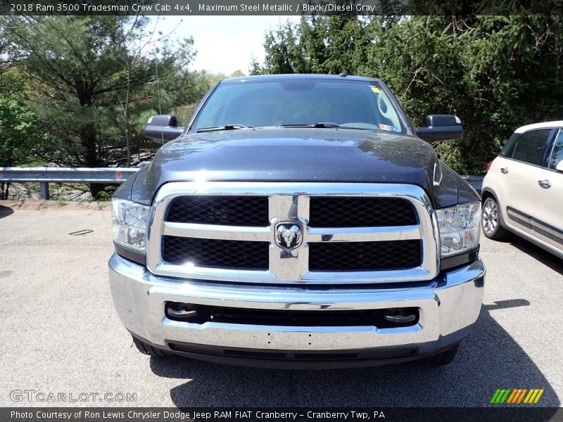 Maximum Steel Metallic / Black/Diesel Gray 2018 Ram 3500 Tradesman Crew Cab 4x4