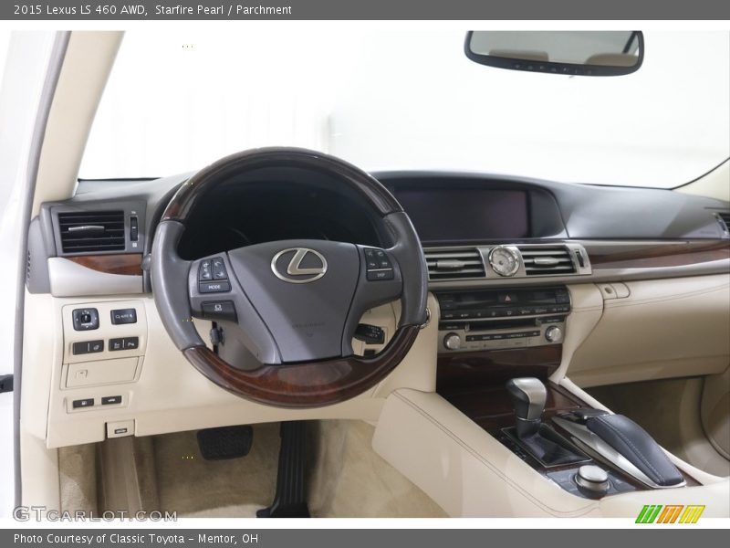 Dashboard of 2015 LS 460 AWD
