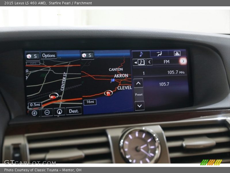 Navigation of 2015 LS 460 AWD