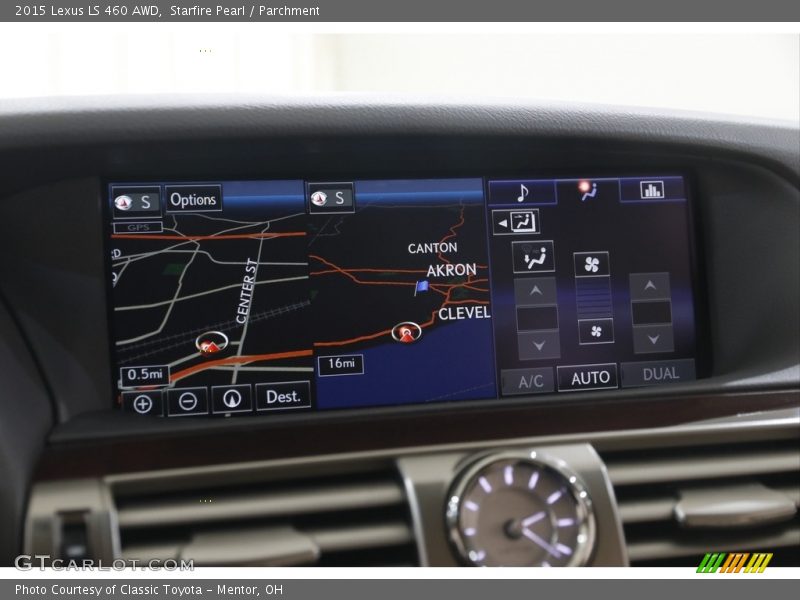 Navigation of 2015 LS 460 AWD