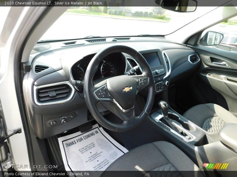 Silver Ice Metallic / Jet Black 2020 Chevrolet Equinox LT