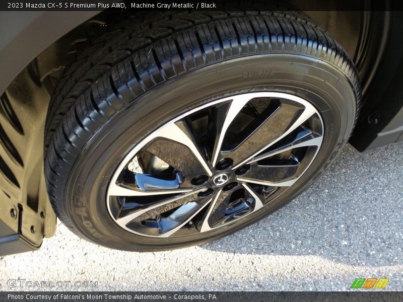 Machine Gray Metallic / Black 2023 Mazda CX-5 S Premium Plus AWD
