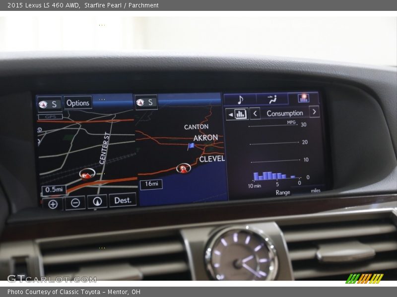 Navigation of 2015 LS 460 AWD