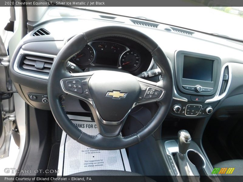 Silver Ice Metallic / Jet Black 2020 Chevrolet Equinox LT