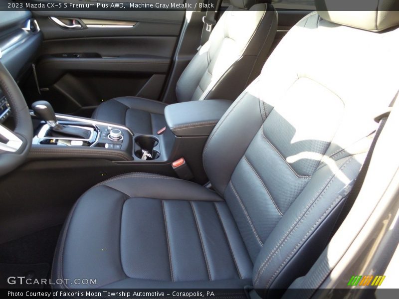 Machine Gray Metallic / Black 2023 Mazda CX-5 S Premium Plus AWD