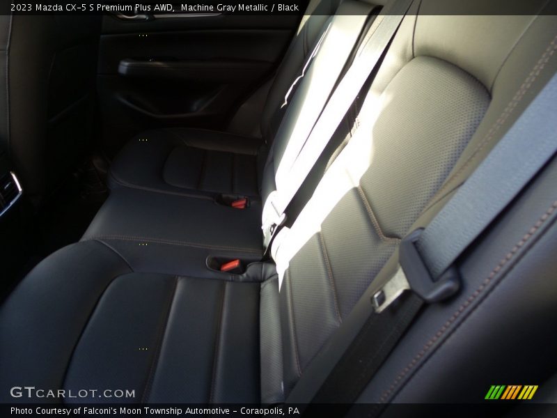 Machine Gray Metallic / Black 2023 Mazda CX-5 S Premium Plus AWD