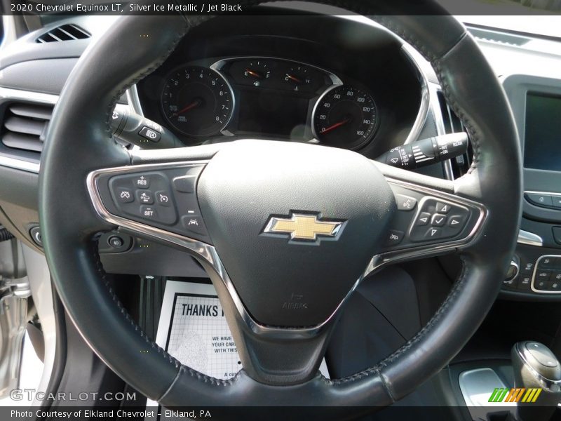 Silver Ice Metallic / Jet Black 2020 Chevrolet Equinox LT
