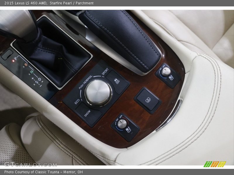 Controls of 2015 LS 460 AWD