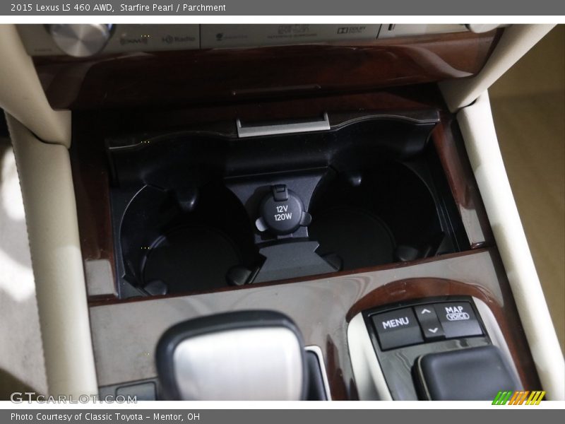 Starfire Pearl / Parchment 2015 Lexus LS 460 AWD