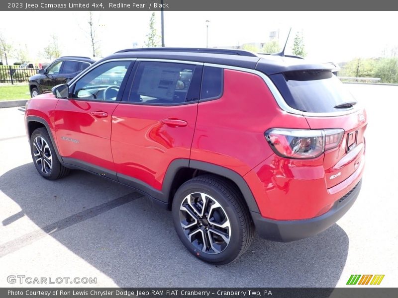 Redline Pearl / Black 2023 Jeep Compass Limited 4x4