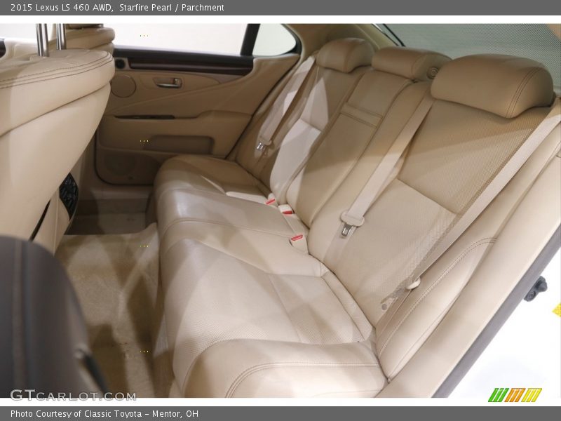 Rear Seat of 2015 LS 460 AWD
