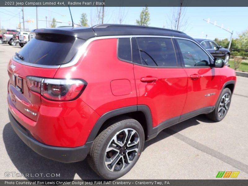 Redline Pearl / Black 2023 Jeep Compass Limited 4x4