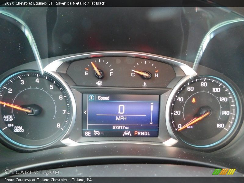 Silver Ice Metallic / Jet Black 2020 Chevrolet Equinox LT