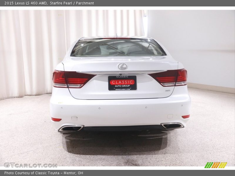Starfire Pearl / Parchment 2015 Lexus LS 460 AWD