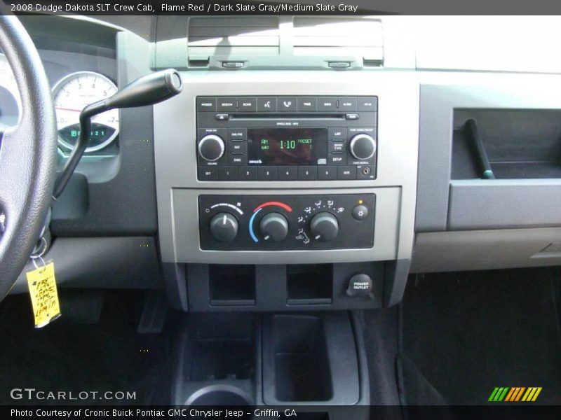 Flame Red / Dark Slate Gray/Medium Slate Gray 2008 Dodge Dakota SLT Crew Cab