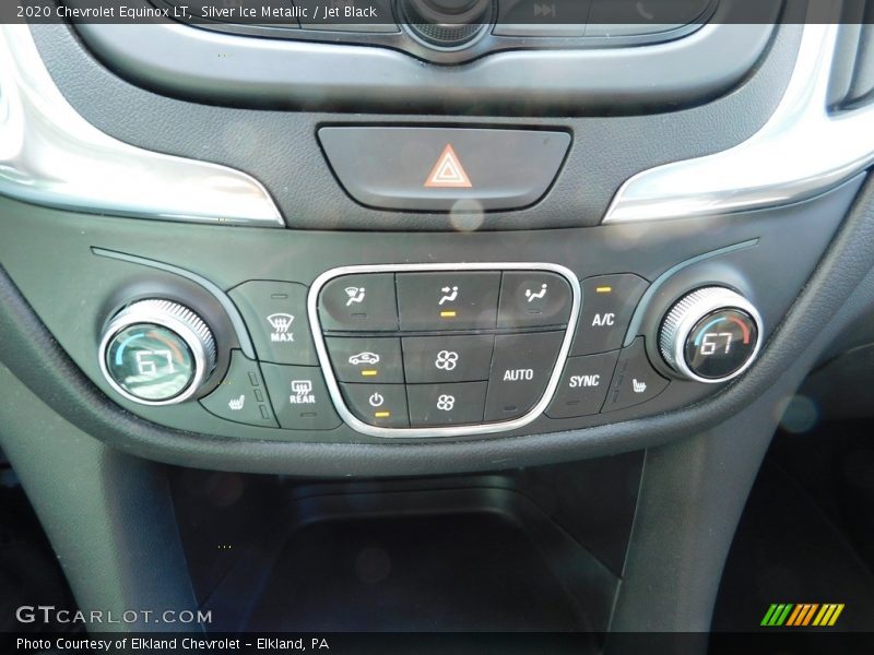 Silver Ice Metallic / Jet Black 2020 Chevrolet Equinox LT