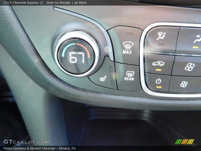Silver Ice Metallic / Jet Black 2020 Chevrolet Equinox LT