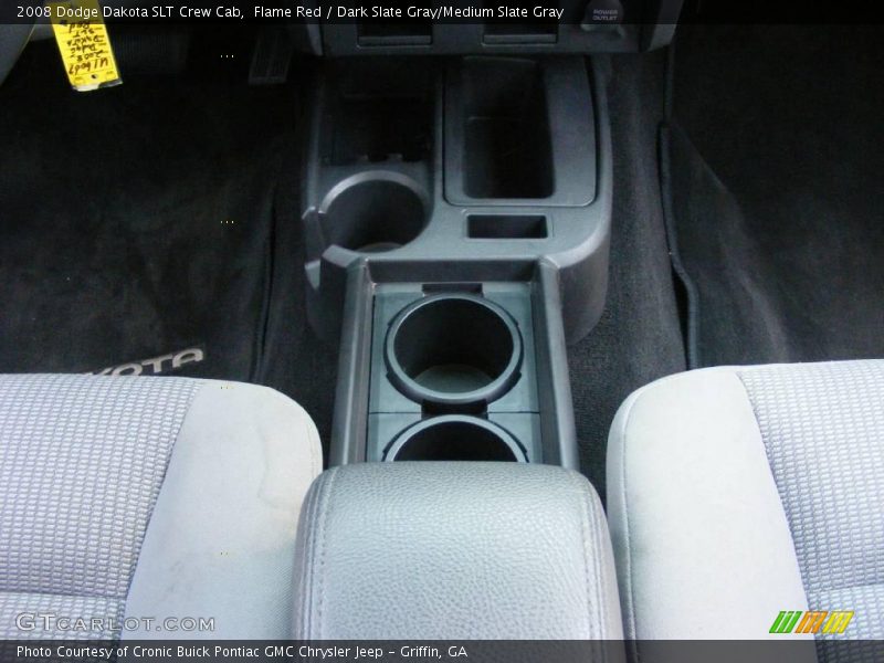 Flame Red / Dark Slate Gray/Medium Slate Gray 2008 Dodge Dakota SLT Crew Cab