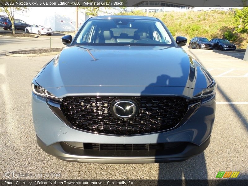 Polymetal Gray / Black 2023 Mazda CX-5 S Carbon Edition AWD
