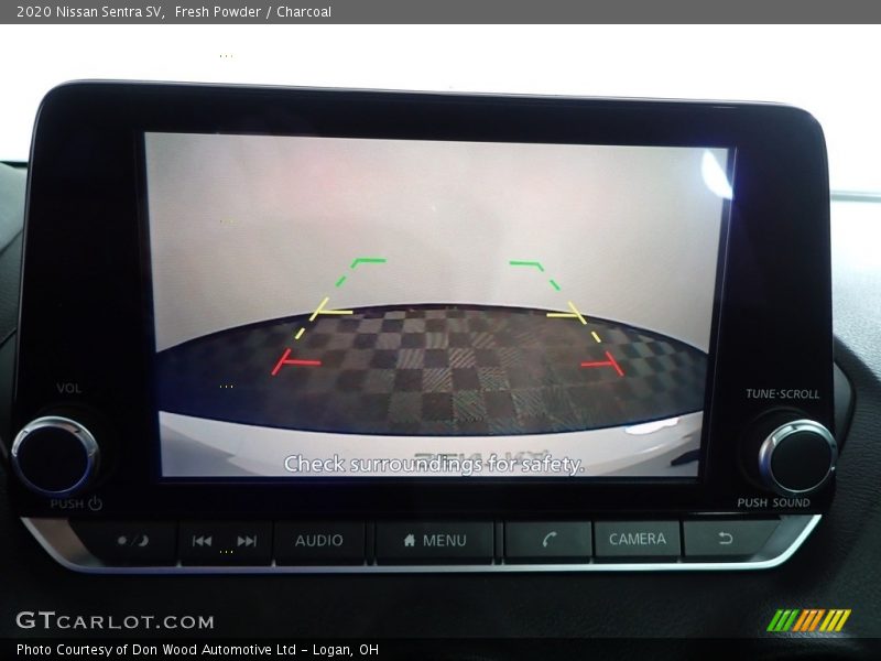 Fresh Powder / Charcoal 2020 Nissan Sentra SV