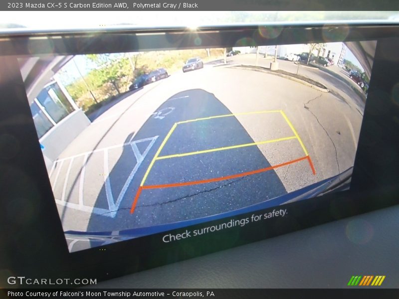 Polymetal Gray / Black 2023 Mazda CX-5 S Carbon Edition AWD
