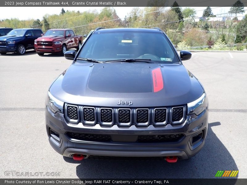 Granite Crystal Metallic / Black 2023 Jeep Compass Trailhawk 4x4