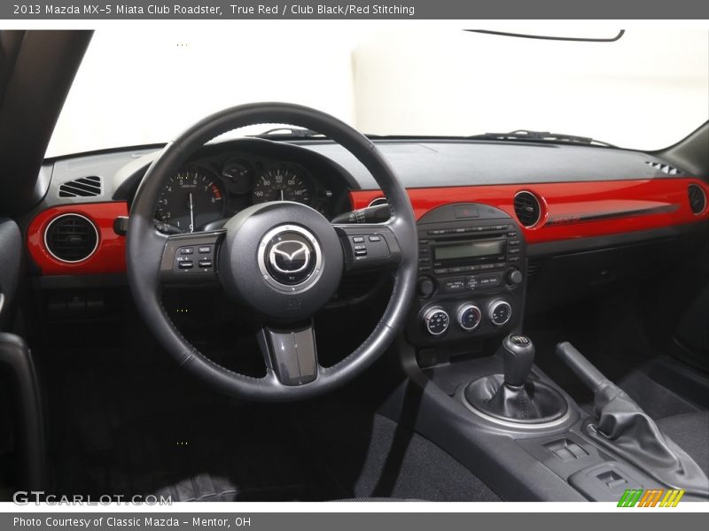 Dashboard of 2013 MX-5 Miata Club Roadster