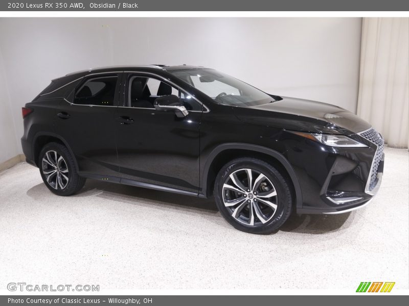 Obsidian / Black 2020 Lexus RX 350 AWD