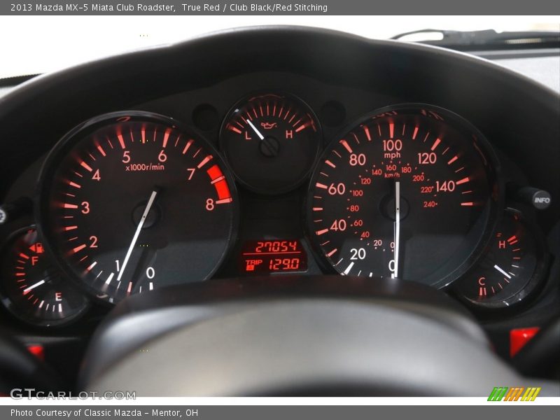  2013 MX-5 Miata Club Roadster Club Roadster Gauges