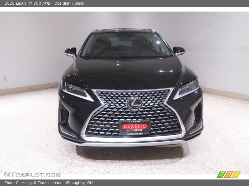 Obsidian / Black 2020 Lexus RX 350 AWD