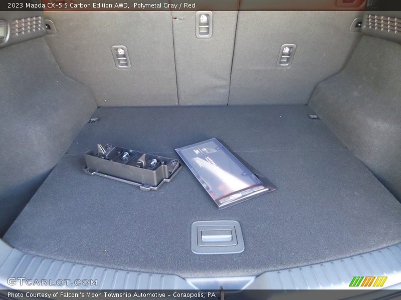 Polymetal Gray / Red 2023 Mazda CX-5 S Carbon Edition AWD