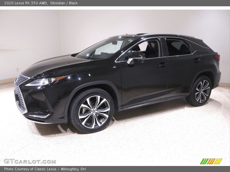Obsidian / Black 2020 Lexus RX 350 AWD