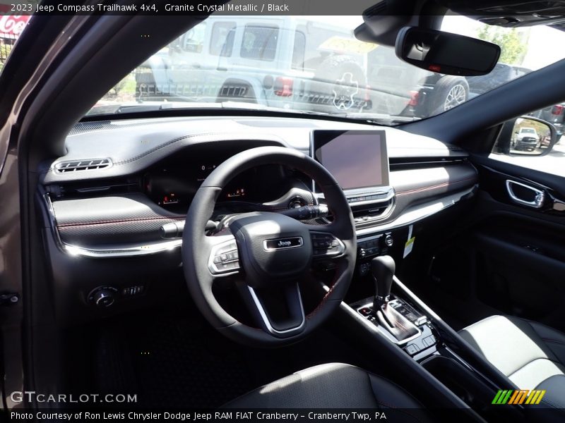 Granite Crystal Metallic / Black 2023 Jeep Compass Trailhawk 4x4
