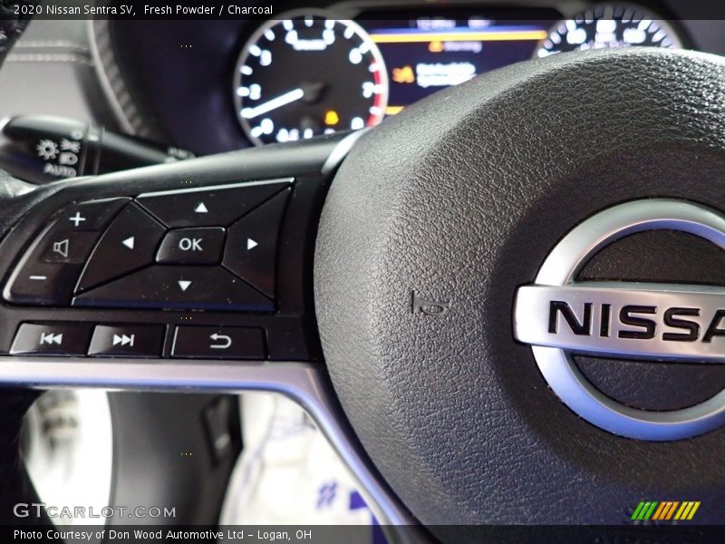 Fresh Powder / Charcoal 2020 Nissan Sentra SV