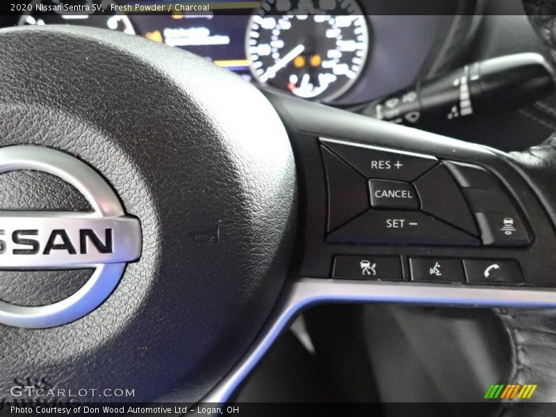 Fresh Powder / Charcoal 2020 Nissan Sentra SV