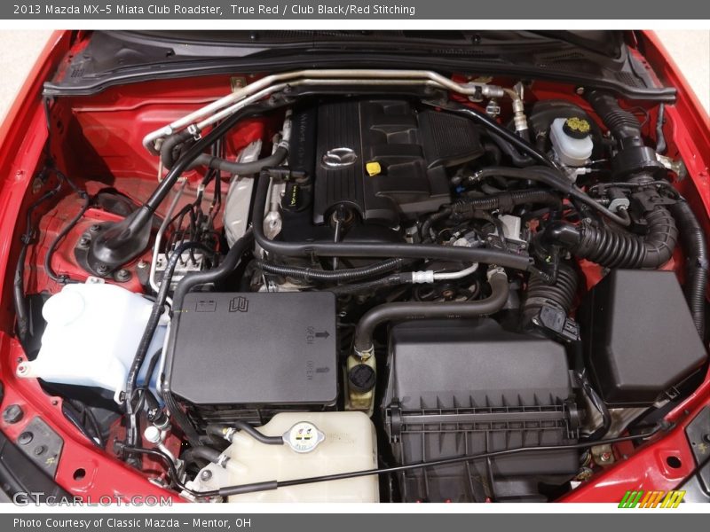  2013 MX-5 Miata Club Roadster Engine - 2.0 Liter MZR DOHC 16-Valve VVT 4 Cylinder