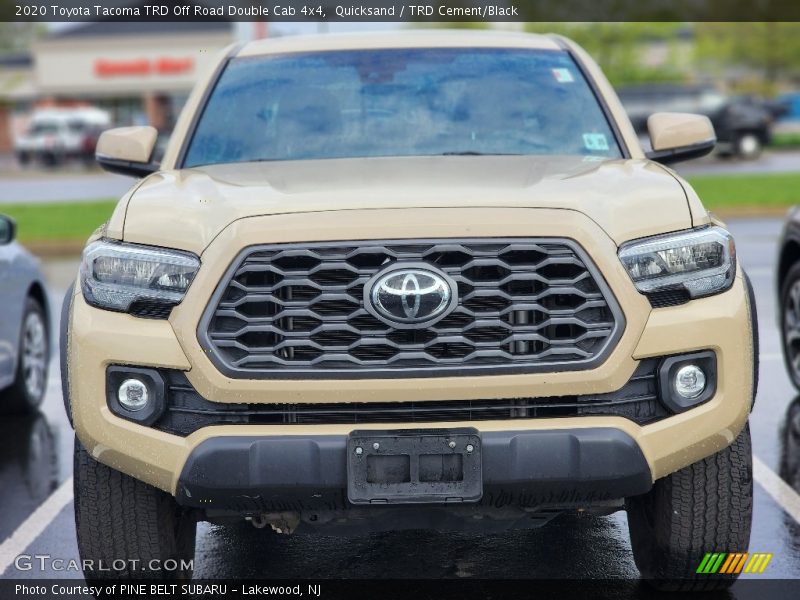 Quicksand / TRD Cement/Black 2020 Toyota Tacoma TRD Off Road Double Cab 4x4