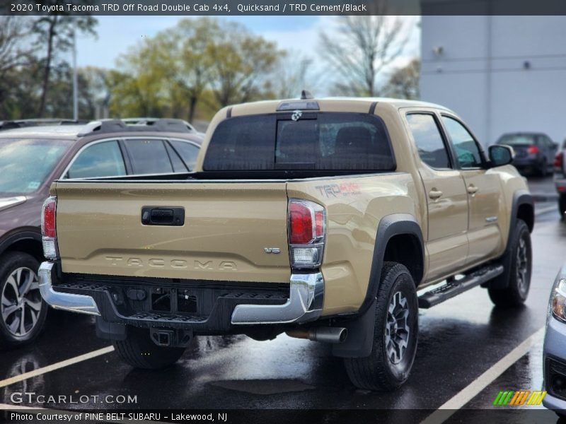 Quicksand / TRD Cement/Black 2020 Toyota Tacoma TRD Off Road Double Cab 4x4