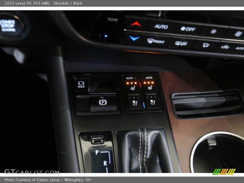 Obsidian / Black 2020 Lexus RX 350 AWD