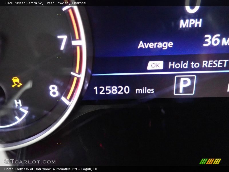 Fresh Powder / Charcoal 2020 Nissan Sentra SV