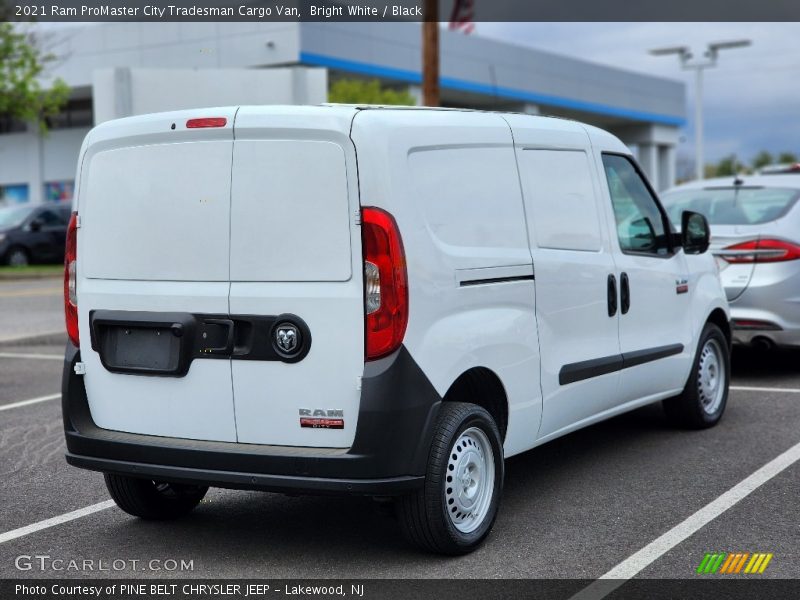 Bright White / Black 2021 Ram ProMaster City Tradesman Cargo Van