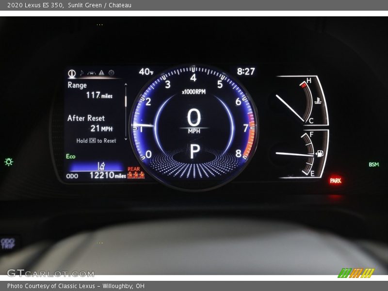  2020 ES 350 350 Gauges
