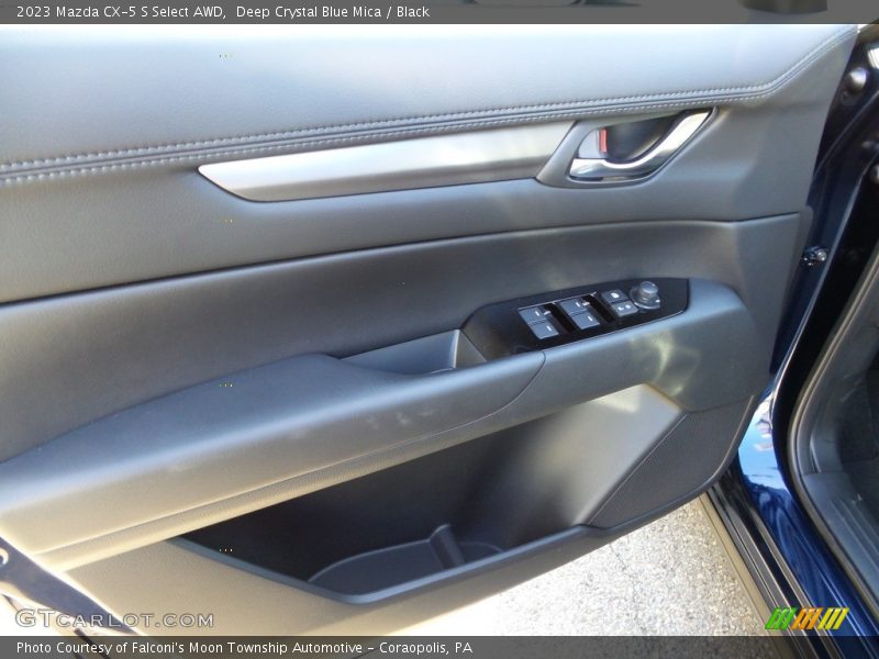 Deep Crystal Blue Mica / Black 2023 Mazda CX-5 S Select AWD