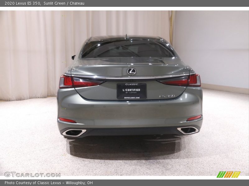 Sunlit Green / Chateau 2020 Lexus ES 350