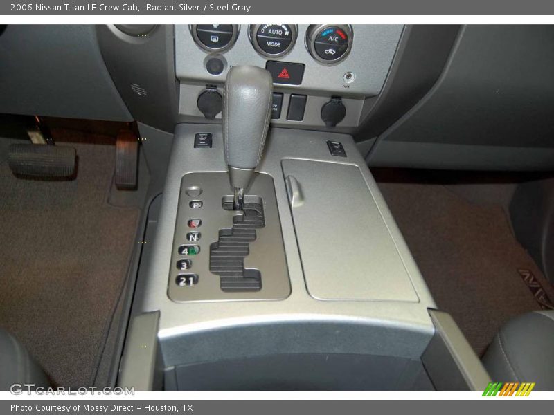 Radiant Silver / Steel Gray 2006 Nissan Titan LE Crew Cab