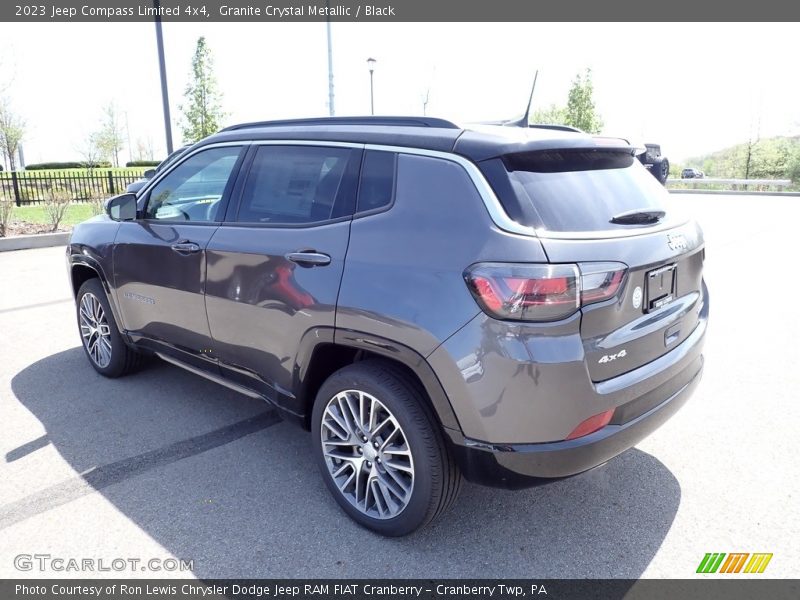 Granite Crystal Metallic / Black 2023 Jeep Compass Limited 4x4