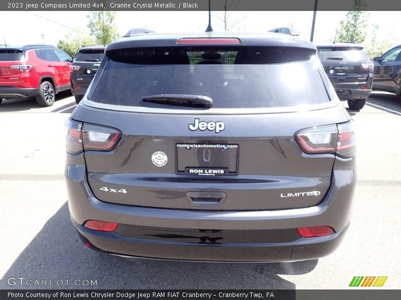 Granite Crystal Metallic / Black 2023 Jeep Compass Limited 4x4