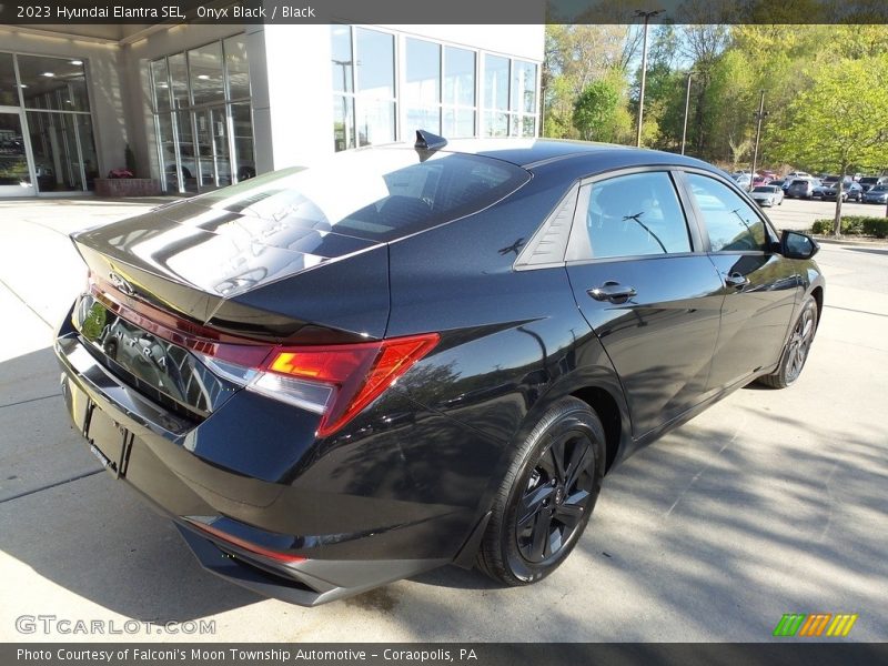 Onyx Black / Black 2023 Hyundai Elantra SEL